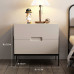 Modern Luxe Minimalist Cream Cabinet