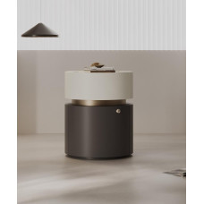 Modern Luxury Minimalist Bedroom Bedside Storage Cabinet Designer High End Feel Mini Round Bedside Cabinet Modern Luxury Minimalist Bedroom Bedside Storage Cabinet Designer High End Feel Mini Round Bedside Cabinet