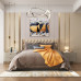 Compact Modern Solid Wood Bedside Cabinet