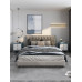 Light Luxury Wooden Bedside Cabinet Simple Modern Home Bedroom Italian Style Storage Cabinet with Leather Light Luxury Wooden Bedside Cabinet Simple Modern Home Bedroom Italian Style Storage Cabinet with Leather