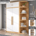 Modern Minimalistic Rental Room Easy Wood Small Kids Wardrobe Storage Cabinet Modern Minimalistic Rental Room Easy Wood Small Kids Wardrobe Storage Cabinet