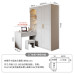 White Corner Computer Desk Wardrobe White Corner Computer Desk Wardrobe