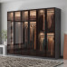 Modern Luxury Custom Glass Wardrobe for Small Bedroom Modern Luxury Custom Glass Wardrobe for Small Bedroom