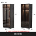 Modern Luxury Custom Glass Wardrobe for Small Bedroom Modern Luxury Custom Glass Wardrobe for Small Bedroom