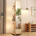 Full Body Mirror Bedroom Rotatable Wooden Hanger Mirror