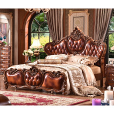 Luxury 220cm American Villa Double Bed Bedroom Furniture Set