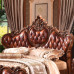 Luxury 220cm American Villa Double Bed Bedroom Furniture Set