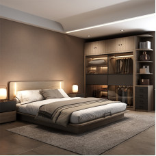 Modern Minimalist Bedroom Suite