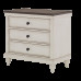 American Vintage Solid Wood Bed Suite Bedroom Furniture White Customizable