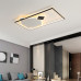 Modern Minimalist Rectangular Living Room Combo Ceiling Light Modern Minimalist Rectangular Living Room Combo Ceiling Light