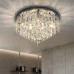 Crystal Lamp Round Ceiling Light Modern Minimalist Bedroom Light Atmosphere LED Living Room Lamp Luxurious Crystal Lamp Round Ceiling Light Modern Minimalist Bedroom Light Atmosphere LED Living Room Lamp Luxurious