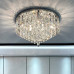 Crystal Lamp Round Ceiling Light Modern Minimalist Bedroom Light Atmosphere LED Living Room Lamp Luxurious Crystal Lamp Round Ceiling Light Modern Minimalist Bedroom Light Atmosphere LED Living Room Lamp Luxurious