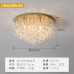 Crystal Lamp Round Ceiling Light Modern Minimalist Bedroom Light Atmosphere LED Living Room Lamp Luxurious Crystal Lamp Round Ceiling Light Modern Minimalist Bedroom Light Atmosphere LED Living Room Lamp Luxurious
