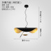 Scandinavian Living Room Cafe Designer Flying Saucer Dining Ceiling Lamp Scandinavian Living Room Cafe Designer Flying Saucer Dining Ceiling Lamp