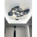 Italian Emide Style Ceiling Lamp Modern Designer Showroom Dining Room Bedroom Pebble Silver Light Italian Emide Style Ceiling Lamp Modern Designer Showroom Dining Room Bedroom Pebble Silver Light