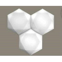 Riccardo Giovanetti Diamond Ceiling Lamp Of Three Heads Riccardo Giovanetti Diamond Ceiling Lamp Of Three Heads