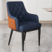 Italian Luxury Dining Chair Home Comfort Table Chair Nordic Hotel Restaurant Relaxation Negotiation Chair Leather Upholstered Host Chair Italian Luxury Dining Chair Home Comfort Table Chair Nordic Hotel Restaurant Relaxation Negotiation Chair Leather Upholstered Host Chair