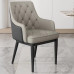 Italian Luxury Dining Chair Home Comfort Table Chair Nordic Hotel Restaurant Relaxation Negotiation Chair Leather Upholstered Host Chair Italian Luxury Dining Chair Home Comfort Table Chair Nordic Hotel Restaurant Relaxation Negotiation Chair Leather Upholstered Host Chair
