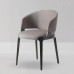 Nordic Solid Wood Dining Chair Modern Simple Luxury Hotel Restaurant Chair With Backrest And Armrest