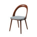 Chinese Style Simple Black Walnut Retro Writing Desk Chair with Backrest for Luxury Dining Chinese Style Simple Black Walnut Retro Writing Desk Chair with Backrest for Luxury Dining