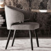 Scandinavian Minimalist Wooden Dining Chairs Luxurious Fabric Upholstery Hotel Negotiation Table Coffee Chairs Home Desk Backrest Chairs Scandinavian Minimalist Wooden Dining Chairs Luxurious Fabric Upholstery Hotel Negotiation Table Coffee Chairs Home Desk Backrest Chairs