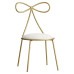Cute Buttlefly Back Simple Casual Chair Metal Stool