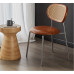 Nordic Woven Dining Chair Wooden Armrest Cafe Lounge Conference Chair Nordic Woven Dining Chair Wooden Armrest Cafe Lounge Conference Chair