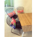 Gold Hollow Iron Chair