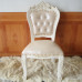European-Style Dining Chair Solid Wood Back Chair