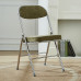 Vintage Faux Fur Home Photo Backrest Dining Chair