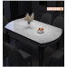 Modern Luxury Compact Wooden Dining Table Chairs Set