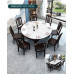 MultiFunction Convertible Round Dining Table MultiFunction Convertible Round Dining Table