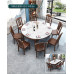 MultiFunction Convertible Round Dining Table MultiFunction Convertible Round Dining Table