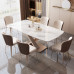 Light Pandora Granite Table Small Family Luxury Modern Minimalistic Rectangular Dining Table Light Pandora Granite Table Small Family Luxury Modern Minimalistic Rectangular Dining Table