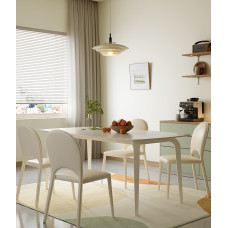 Modern Minimalist Luxury Dining Table Set for Small Apartments
