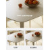 Modern Minimalist Luxury Dining Table Set for Small Apartments Modern Minimalist Luxury Dining Table Set for Small Apartments