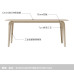 Modern Minimalist Luxury Dining Table Set for Small Apartments Modern Minimalist Luxury Dining Table Set for Small Apartments