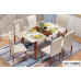 Foldable Tempered Glass Dining Table Foldable Tempered Glass Dining Table