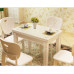 Small-Sized Dining Table And Chairs Combination Foldable