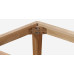Willow Wood Dining Table And Chairs Combination