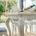 Polaroid Furniture European Dining Table And Chairs Combination Solid Wood