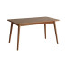 Scandinavian Full Wood Dining Table Chairs Set Home Small Scale Japanese Natural Cherry Wood Furniture