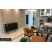 Solid Wood And Marble Table Rectangular Dining Table