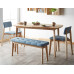 Nordic Solid Wood Table And Chairs Combination Of Modern Simple Style Nordic Solid Wood Table And Chairs Combination Of Modern Simple Style