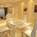 Foldable Wood Dining Table And Chair Combination