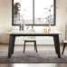 Nordic Marble Solid Wood Dining Table And Chair