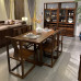 Modern Light Luxury Dining Furniture Set Rectangular Home Dining Table Modern Light Luxury Dining Furniture Set Rectangular Home Dining Table