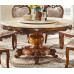 European Solid Wood Dining Set Furniture Hotel Tables