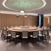 New Chinese Real Wood Dining Table Chair Set High End Hotel Cafe Private Room Round Table Electric Rotary Customized Furniture New Chinese Real Wood Dining Table Chair Set High End Hotel Cafe Private Room Round Table Electric Rotary Customized Furniture