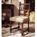 Vintage Carved Floral Dining Table Set